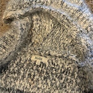 Mudd Black and White Knit Sweater